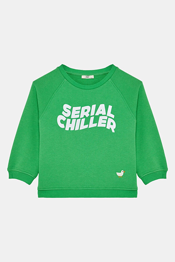 Green Kids' Sweatshirt
