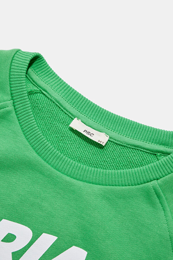 Green Kids' Sweatshirt 3