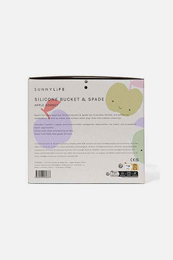 Silicone Bucket & Spade Set 5