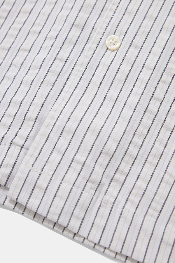 Ecru Striped Men's Shirt 4