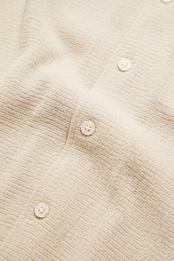 Bej Erkek Gömlek 4