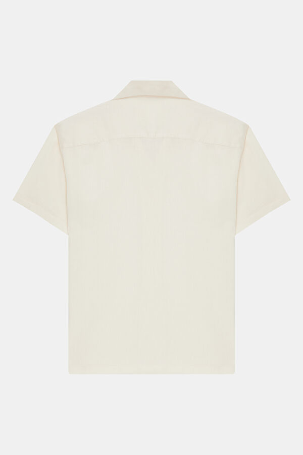Cream Men's Shirt 2