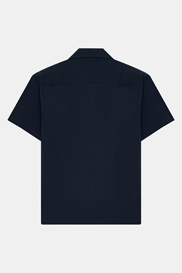 Navy Blue Men's Shirt 2