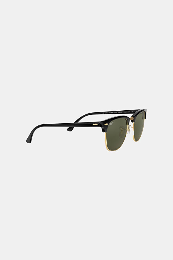 0RB3016 Clubmaster Black Sunglasses 51 6