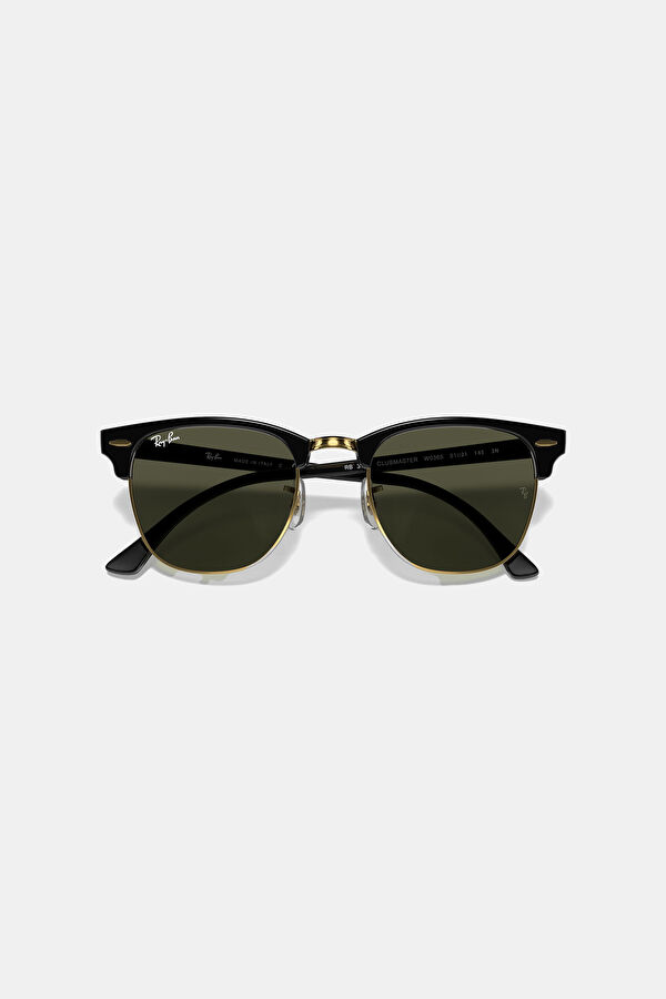 0RB3016 Clubmaster Black Sunglasses 51 14