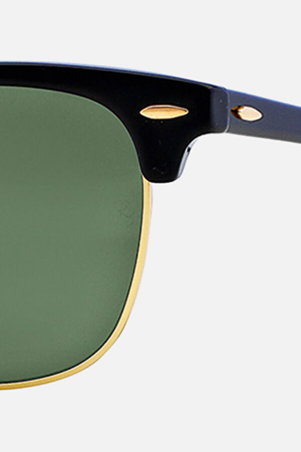 0RB3016 Clubmaster Black Sunglasses 51 15