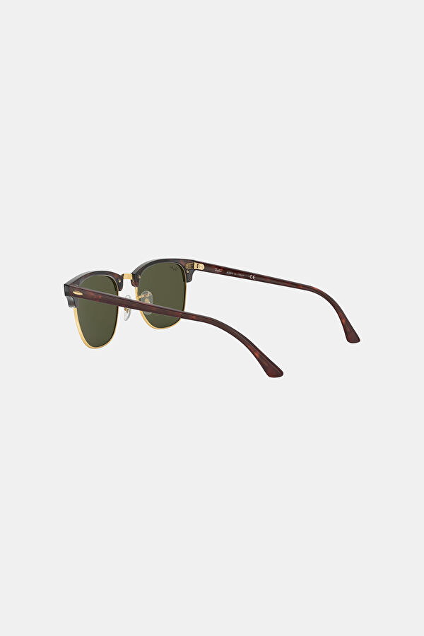 0RB3016 Clubmaster Brown Sunglasses 51 8