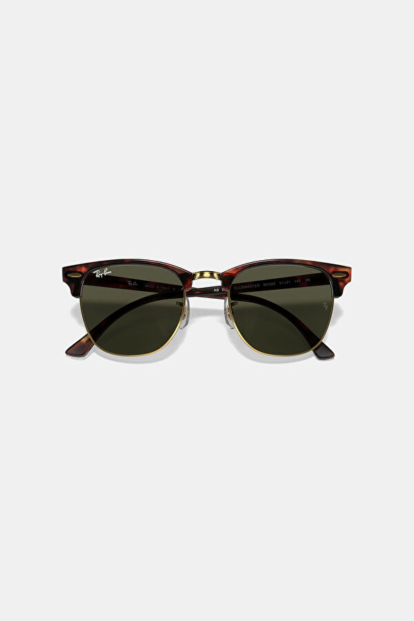 0RB3016 Clubmaster Brown Sunglasses 51 14