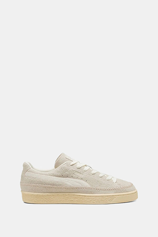 Suede Moccasin Ecru Women's Sneakers