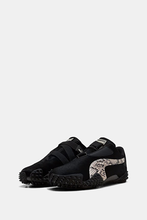 X A$AP Rocky Mostro OG Pony Hair Black Women's Sneakers 3
