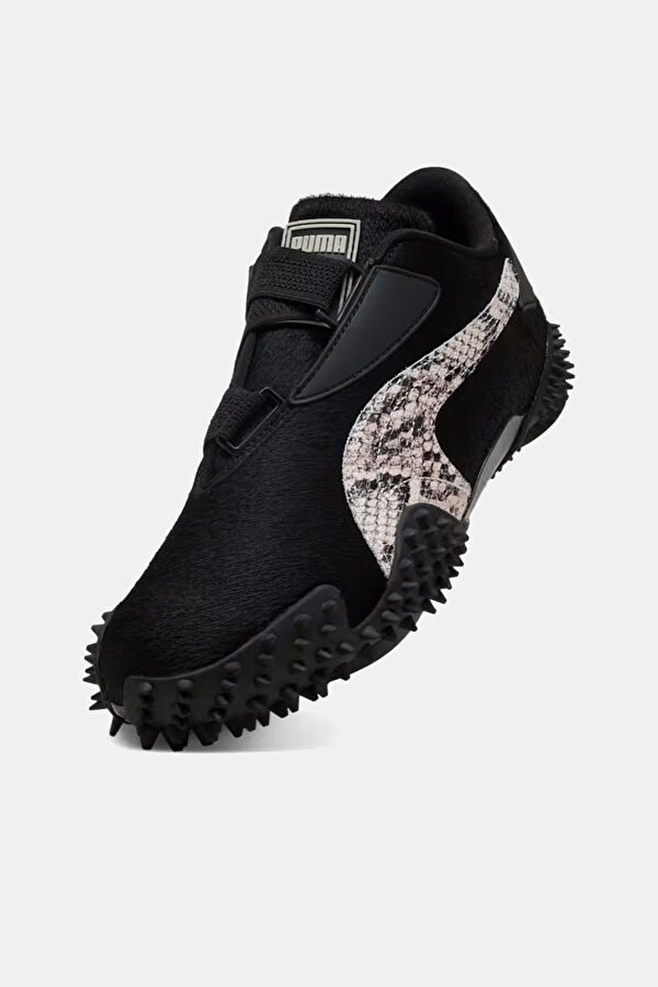 X A$AP Rocky Mostro OG Pony Hair Black Women's Sneakers 6