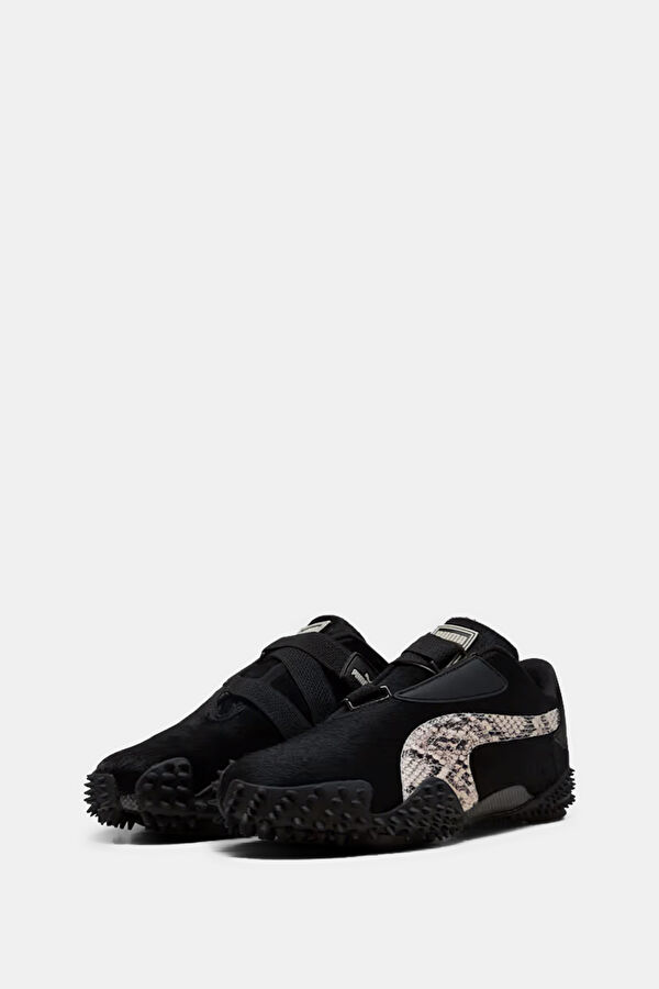 X A$AP Rocky Mostro OG Pony Hair Black Women's Sneakers 3