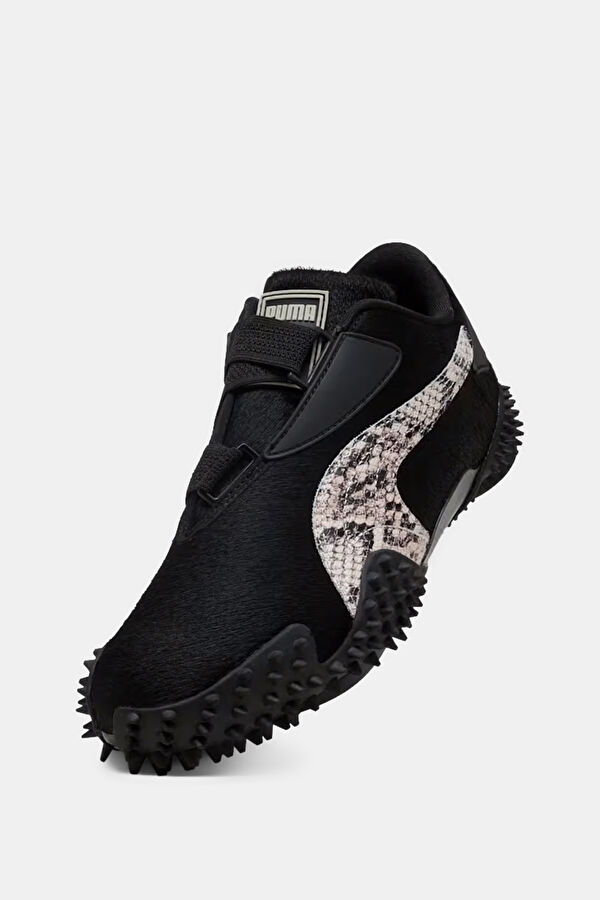 X A$AP Rocky Mostro OG Pony Hair Black Women's Sneakers 4
