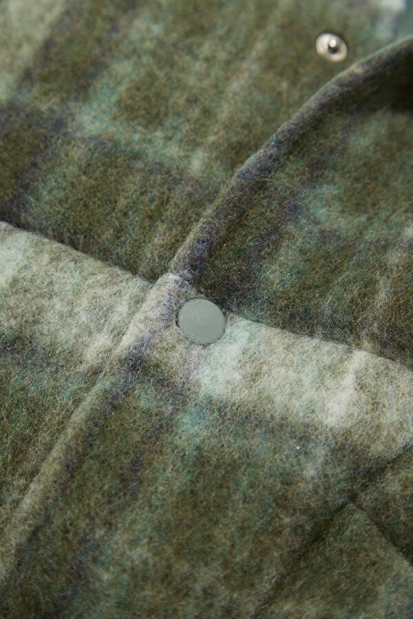 Green Plaid Children's Vest 4