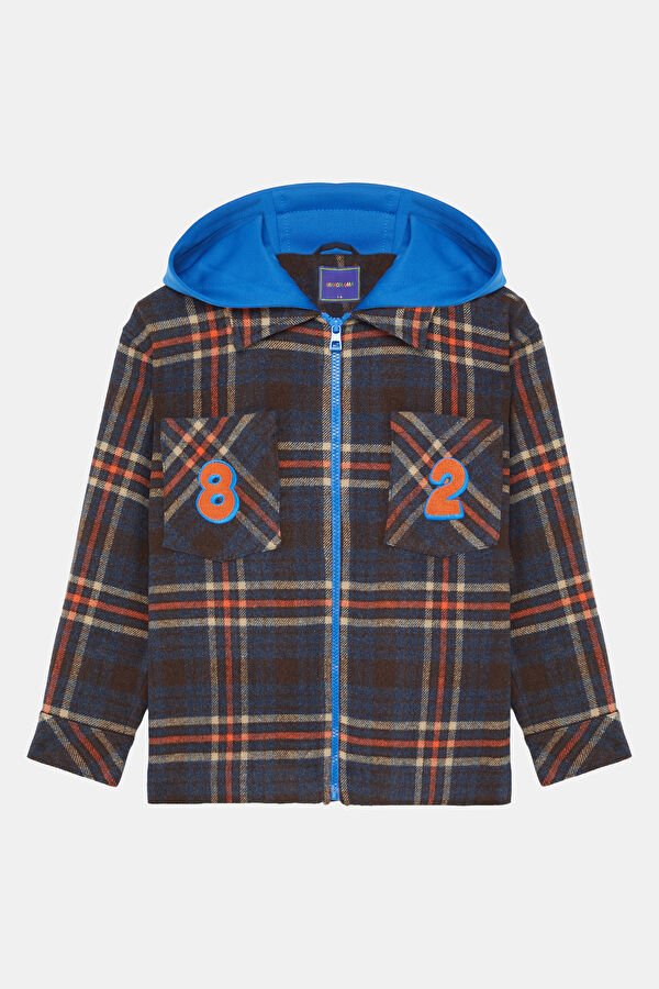 Blue Zippered Kids Jacket