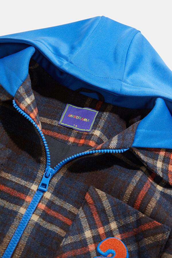 Blue Zippered Kids Jacket 3