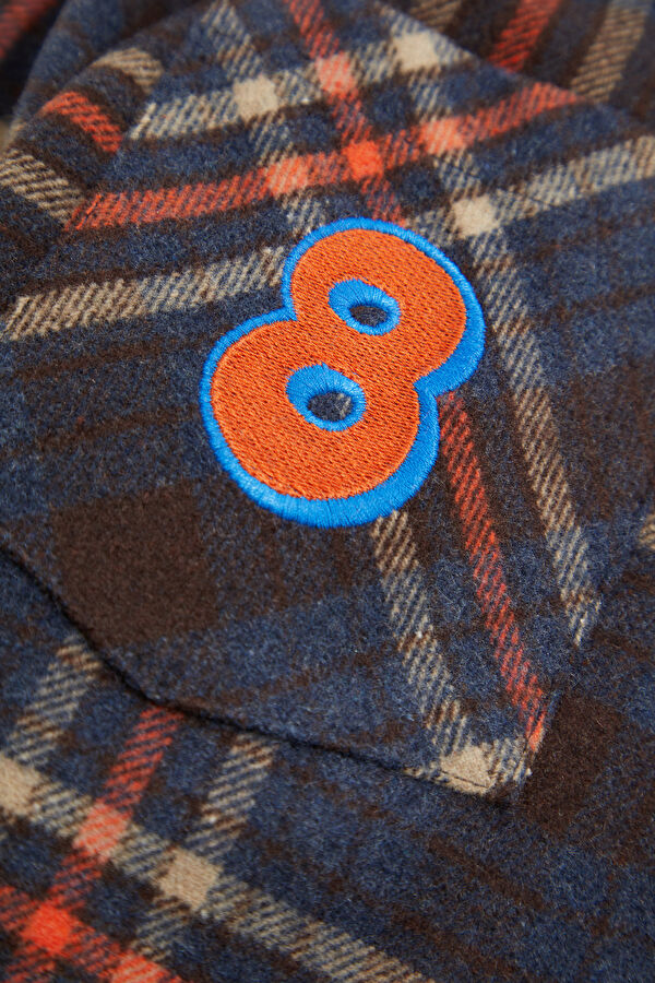 Blue Zippered Kids Jacket 5