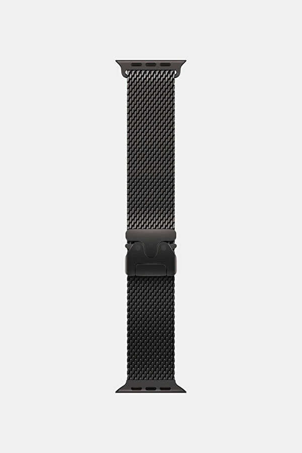 Watch 49mm Siyah Milano Kayış Orta Boy MXKG3ZM/A 2