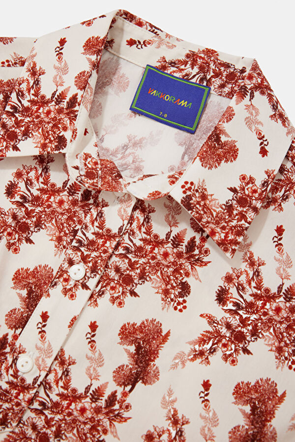 Multicolored Patterned Kids Shirt 3
