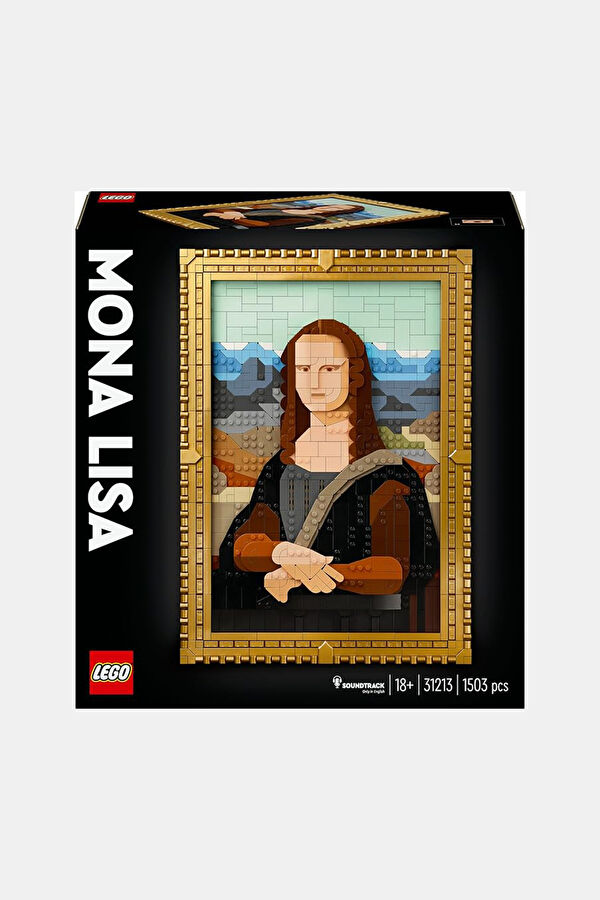 31213 Mona Lisa Leonardo da Vinci Tablosu Yapım Seti 3