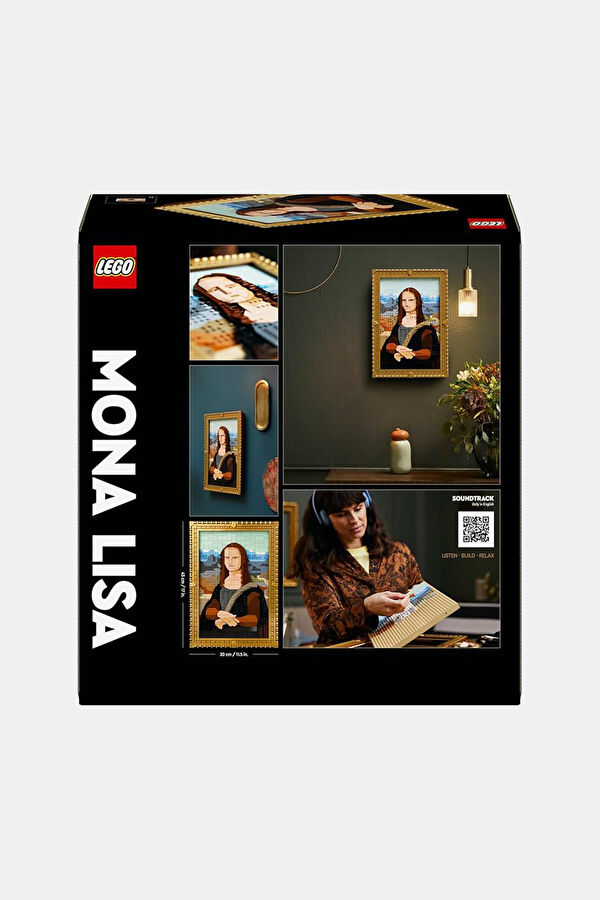 31213 Mona Lisa Leonardo da Vinci Tablosu Yapım Seti 4