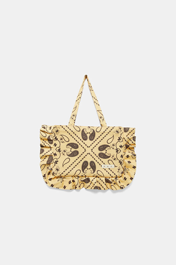 Paisley Yellow Bag 2