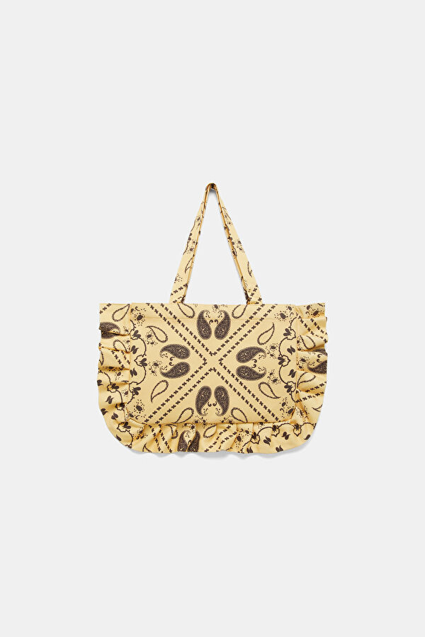 Paisley Yellow Bag 3