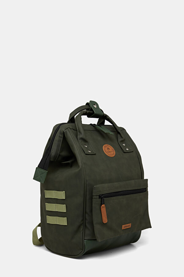 Adventurer Vegan Nubuck Busan Dark Green Bag 2