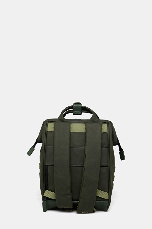 Adventurer Vegan Nubuck Busan Dark Green Bag 3