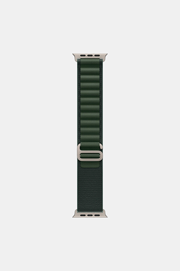 Watch Koyu&nbsp;Yeşil Alpine&nbsp;Loop Natürel&nbsp;Titanyum Kordon 49 mm MXMV3ZM/A