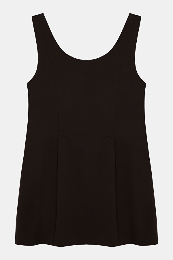 Coffee Short Women's Dress 5