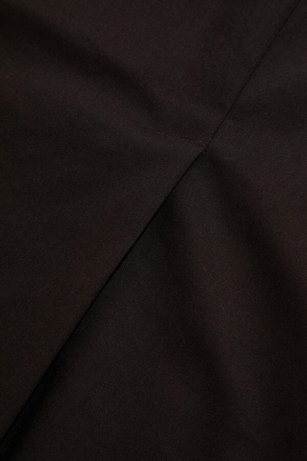 Coffee Short Women's Dress 7