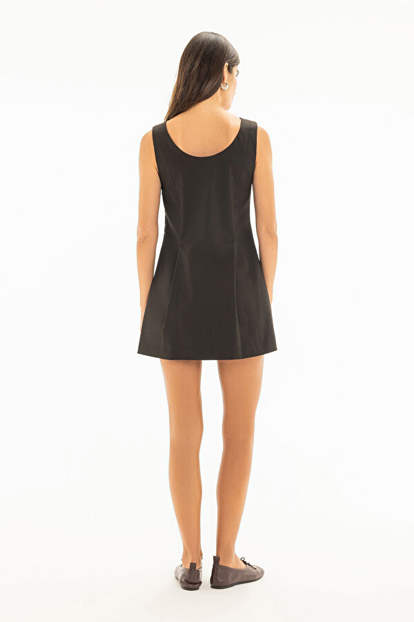 Coffee Short Women's Dress 2