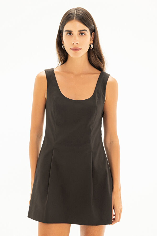 Coffee Short Women's Dress 3