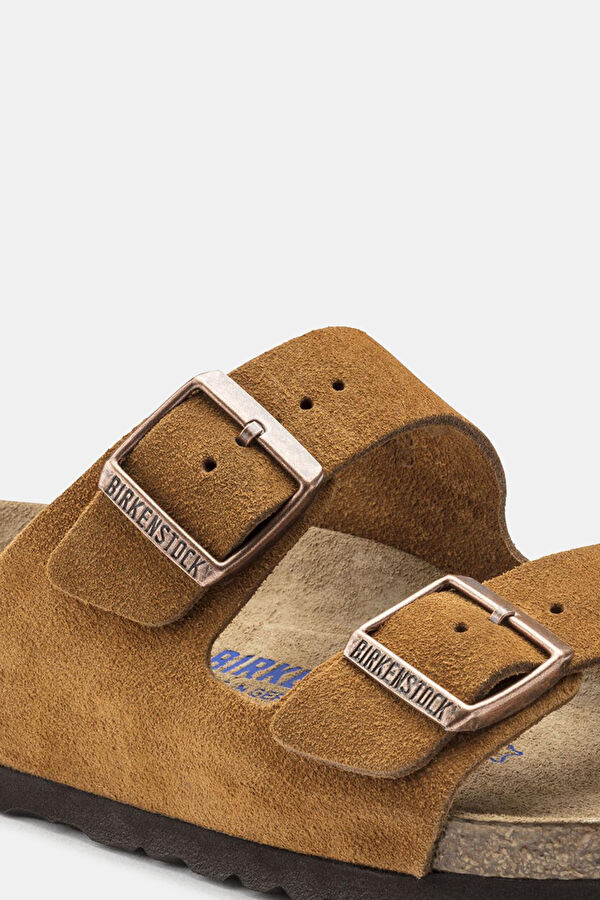 Arizona SFB VL Tan Leather Women's Slippers 6