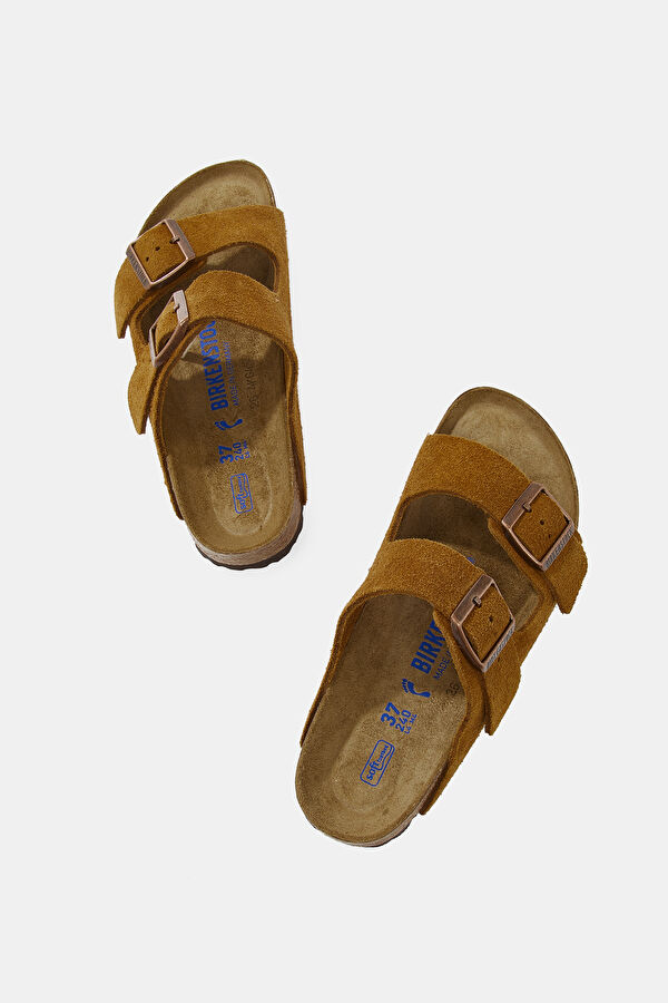 Arizona SFB VL Tan Leather Women's Slippers 4
