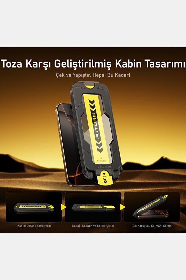 Geleceğin iPhone 16 Pro Max Renksiz Telefon Kılıfı 5