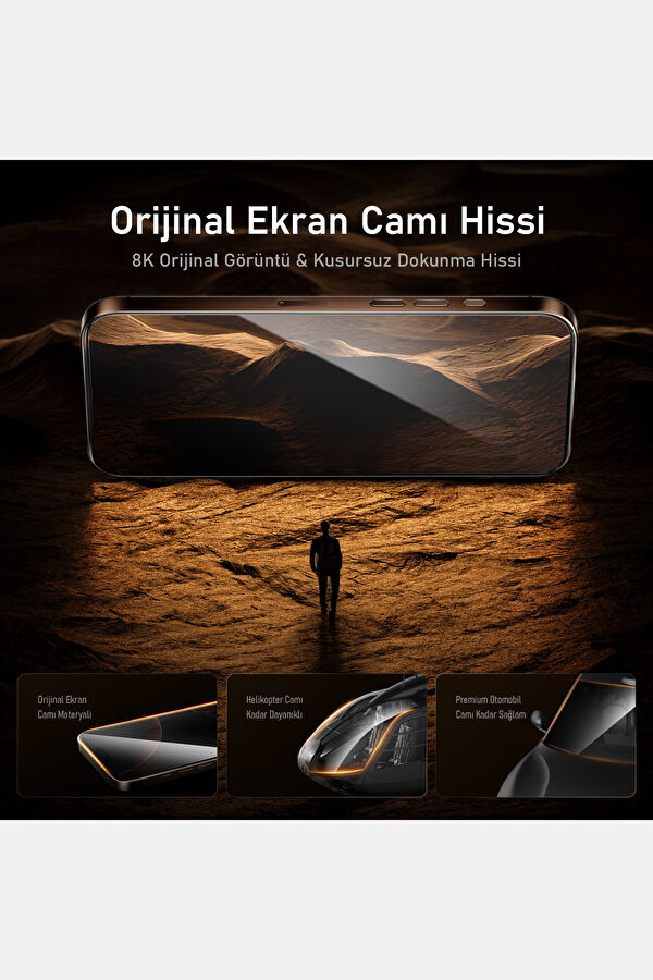 Geleceğin iPhone 16 Pro Max Renksiz Telefon Kılıfı 7