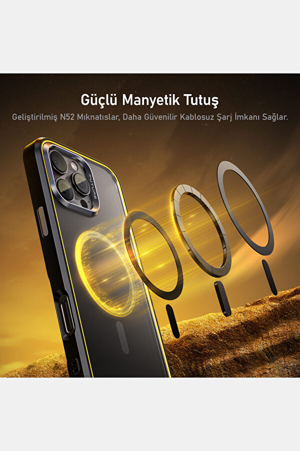 Geleceğin iPhone 16 Pro Max Renksiz Telefon Kılıfı 3