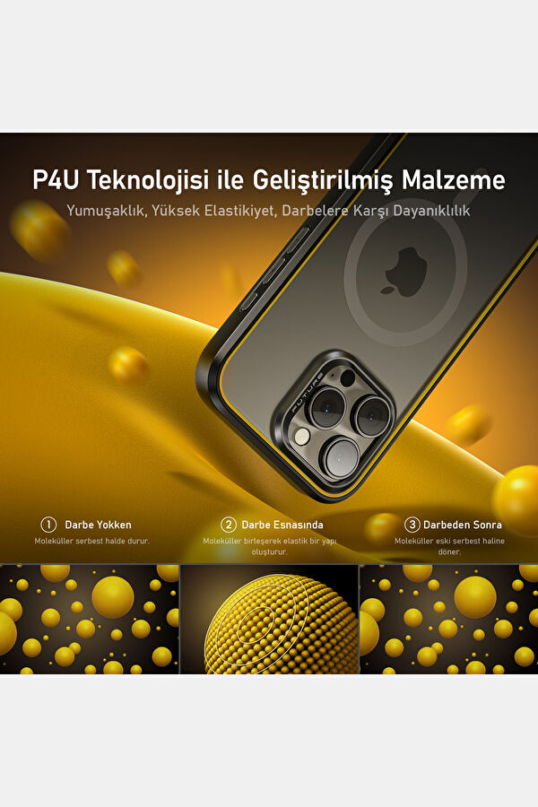 The Future iPhone 16 Pro Max Siyah Telefon Kılıfı 2