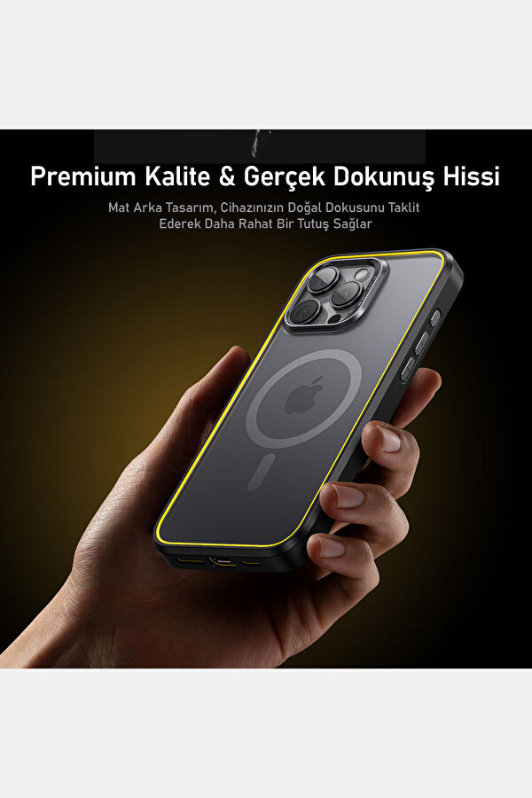 Geleceğin iPhone 16 Pro Magarmor Renksiz Telefon Kılıfı 6