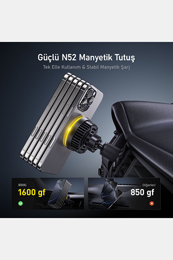 Superauto Kendinden Soğutmalı Manyetik 15W Tel Siyah 6
