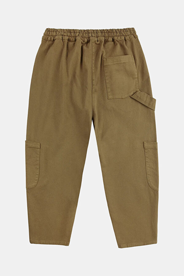 Relax Fit Brown Straight Cut Trousers 2