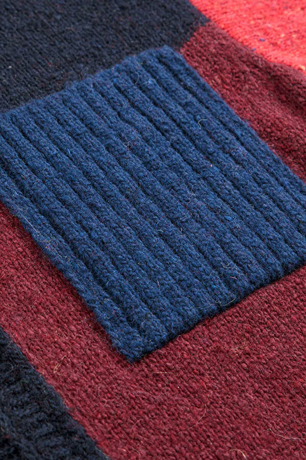Multicolor Design Filled Cardigan 5
