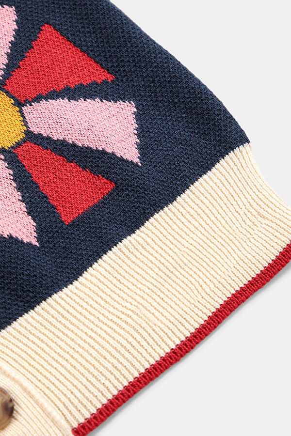 Multicolored Embroidered Kids Vest 3