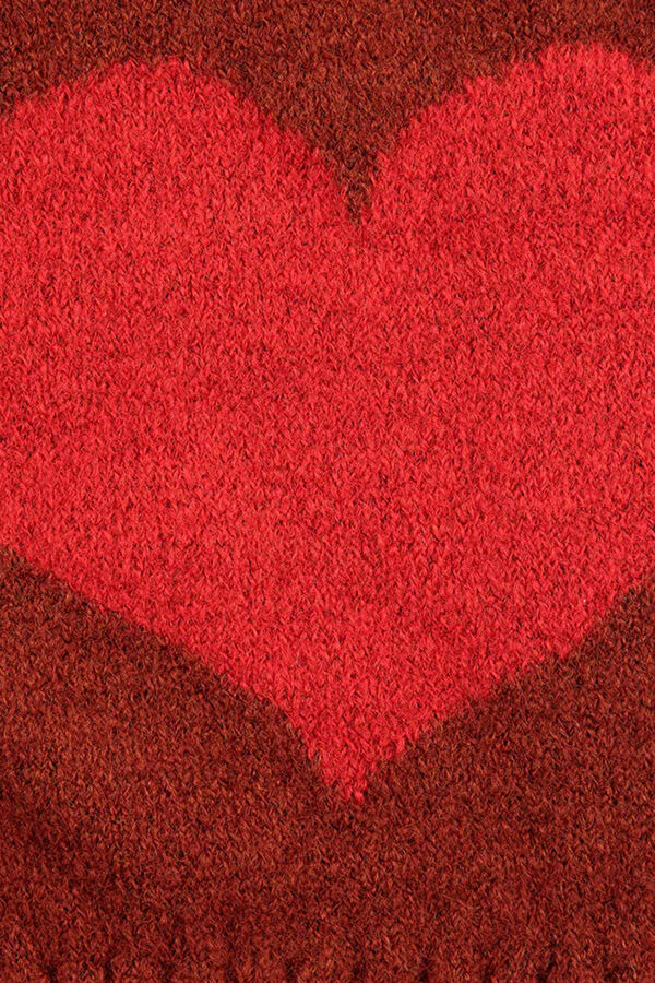 Red Embroidered Tricot Jersey 2