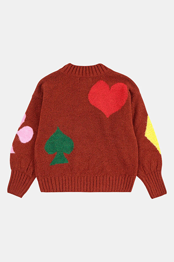 Red Embroidered Tricot Jersey 3