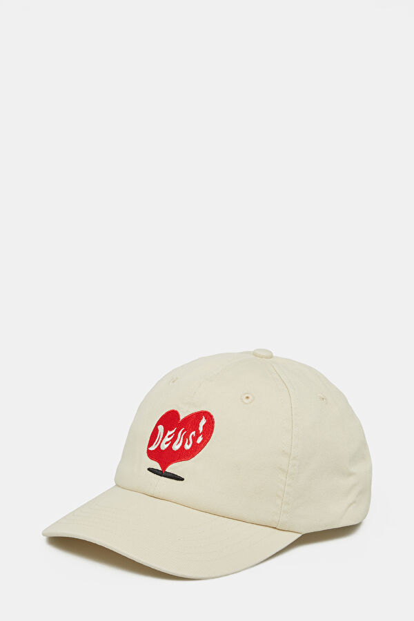 Deep Cut Dad White Embroidered Hat