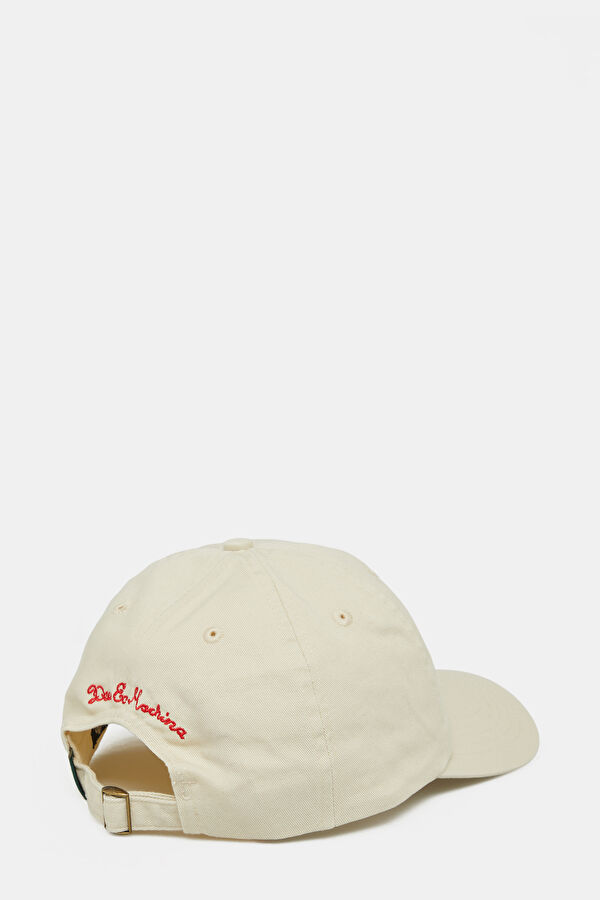 Deep Cut Dad White Embroidered Hat 2