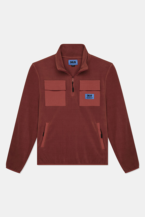 Kiremit Relax Kalıp Erkek Sweatshirt 2